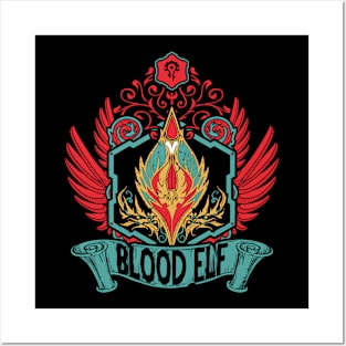 BLOOD ELF - CREST Posters and Art